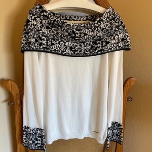 Anne Klein cowl neck sweater, Size XL